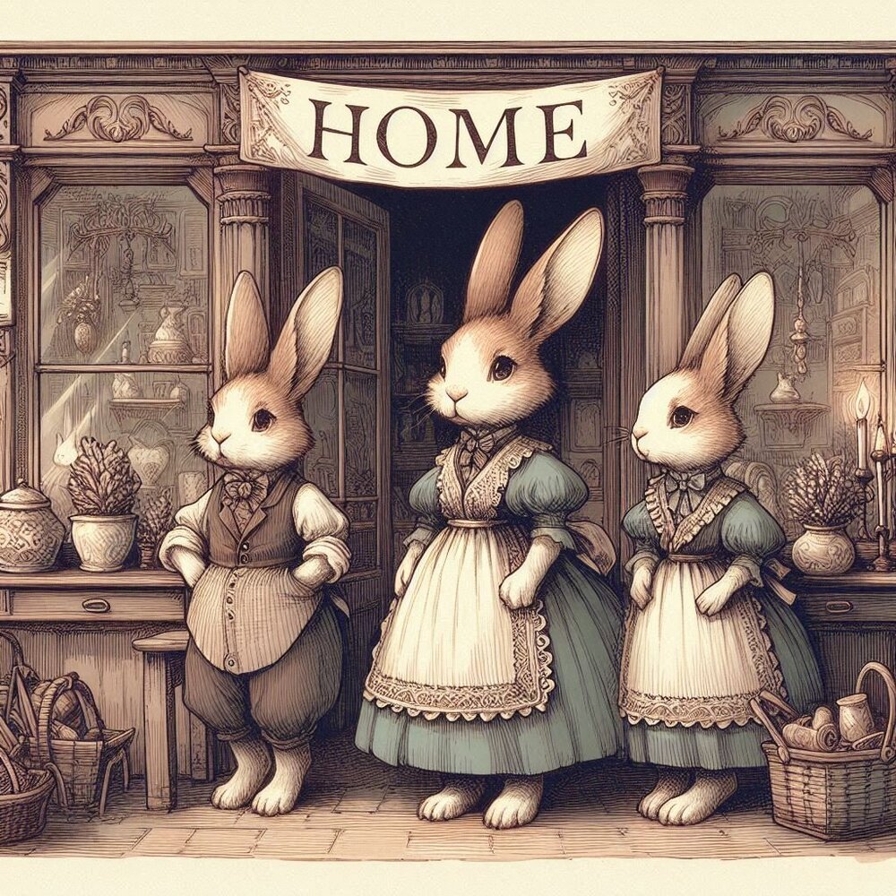 Shop Home & Decor with Gilded Rabbit.